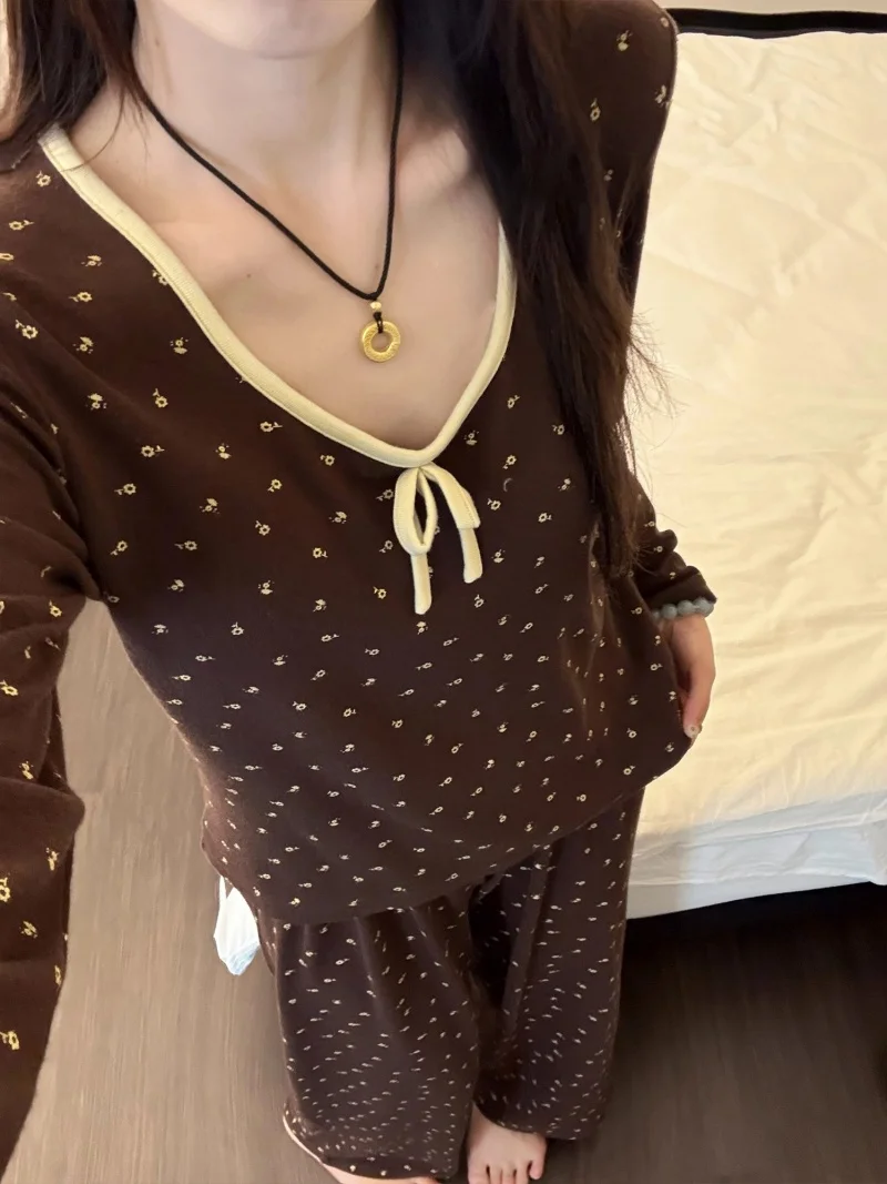 Пижамные комплекты в стиле аниме для женщин: хлопковые, с кружевной отделкой спереди, милые, удобные, для весны и лета, домашняя одежда, повседневная, для молодых женщин, дышащие, в стиле OL.
Пижамные комплекты в стиле аниме для женщин: хлопковые, с кружевной отделкой спереди, милые, удобные, для весны и лета, домашняя одежда, повседневная, для молодых женщин, дышащие, в стиле OL.