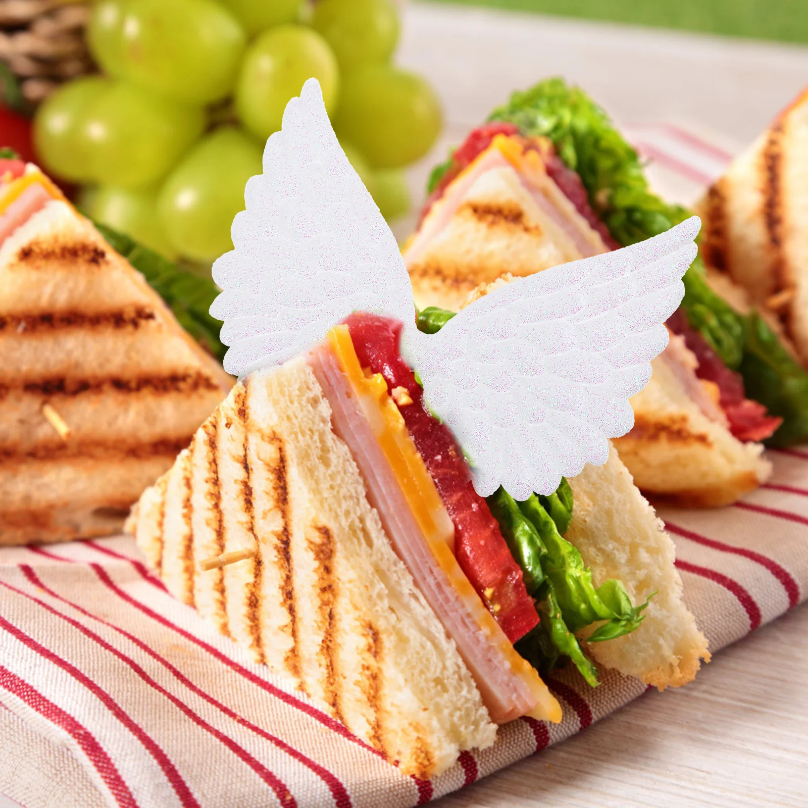 30 Pcs Cake Decorations Mini Wings Small for Crafts Topper Miniature Glittery Decorative White Ornaments Party 
30 Pcs Cake Decorations Mini Wings Small for Crafts Topper Miniature Glittery Decorative White Ornaments Party