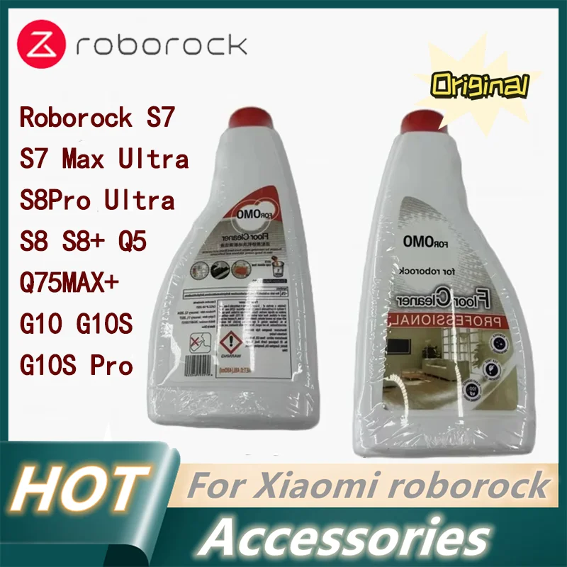 480ML For Roborock Omo Floor Cleaning Solution Accessories Liquid Suit S7,S85,G10,Q5,Q7MAX.99.9% Antibacterial, Non-toxic
480ML For Roborock Omo Floor Cleaning Solution Accessories Liquid Suit S7,S85,G10,Q5,Q7MAX.99.9% Antibacterial, Non-toxic