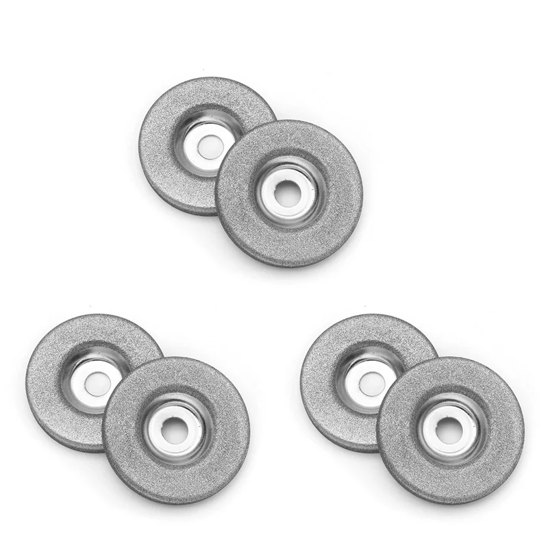BAAJ-6Pcs 50Mm Diamond Grinding Wheel Circle Disc For Electric Multifunctional Sharpener Grinder Sharpening Accessories
BAAJ-6Pcs 50Mm Diamond Grinding Wheel Circle Disc For Electric Multifunctional Sharpener Grinder Sharpening Accessories