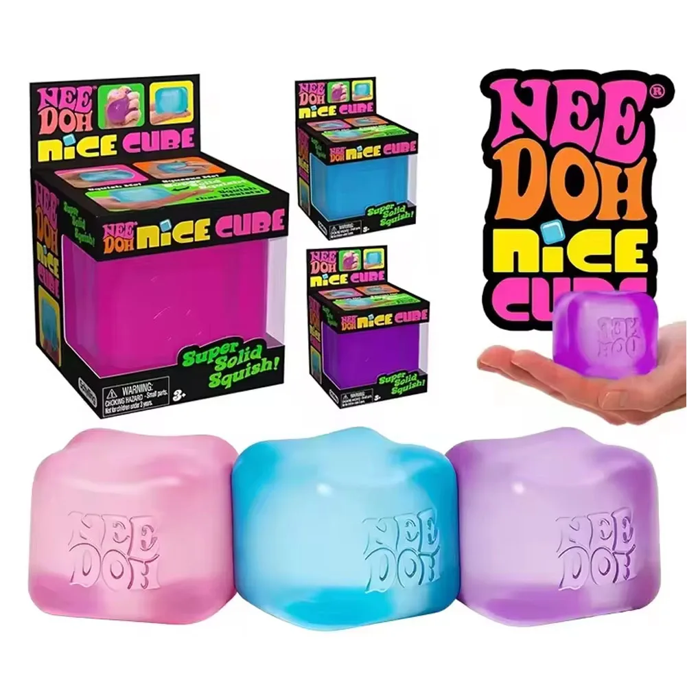 Schylling Needoh Nice Cube Sensory Fidget Cube Stress Relief Squishy Cube Anti-Anxiety Squeeze Object For Focus ADHD Population
Schylling Needoh Nice Cube Sensory Fidget Cube Stress Relief Squishy Cube Anti-Anxiety Squeeze Object For Focus ADHD Population