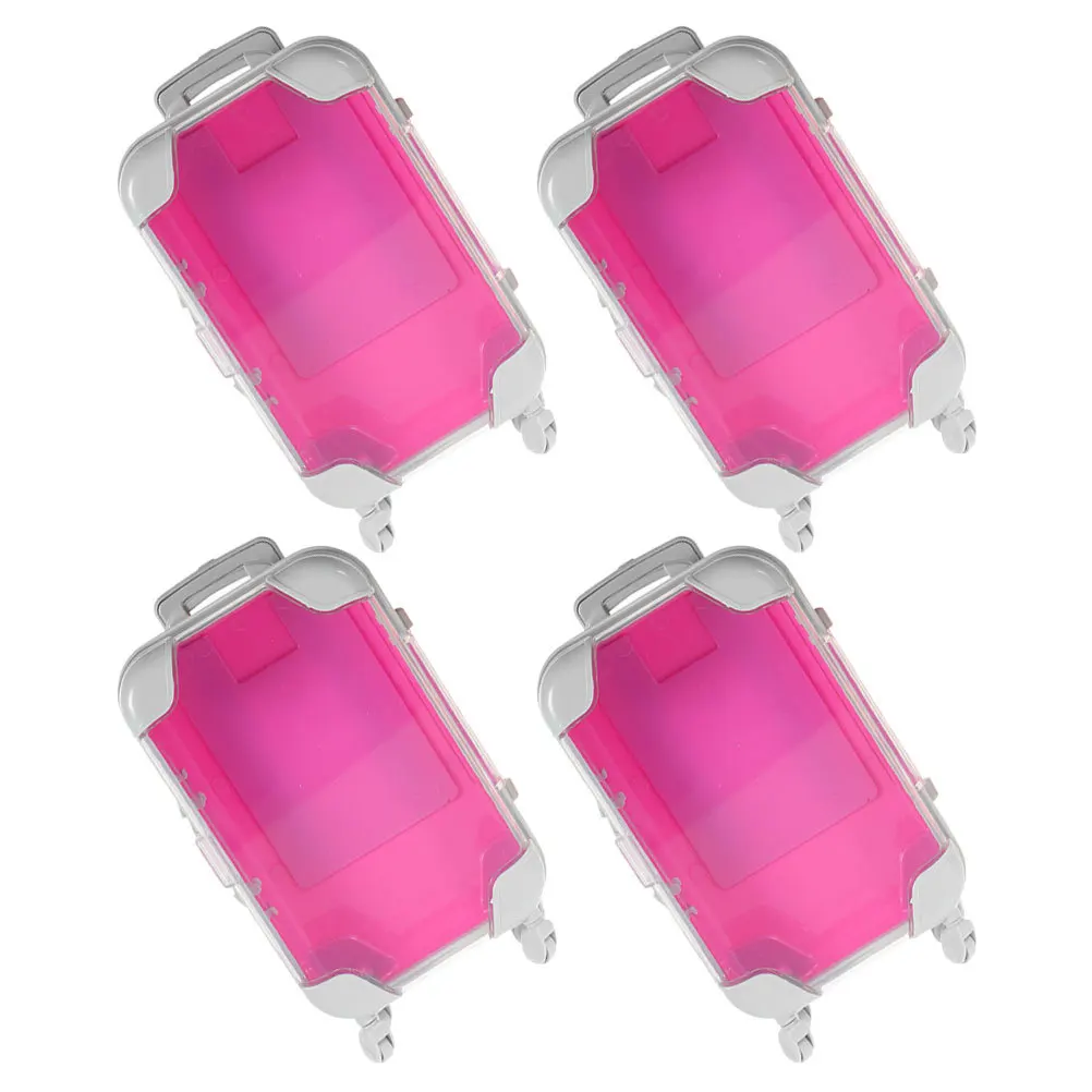 4Pcs Mini Makeup Suitcase False Eyelash Organizer Travel Storage Box Portable Makeup Holder
4Pcs Mini Makeup Suitcase False Eyelash Organizer Travel Storage Box Portable Makeup Holder
