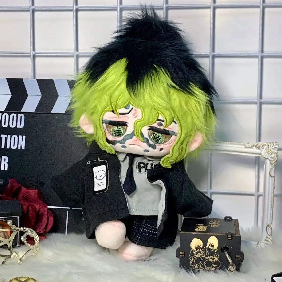 Monster Boy Giyuutarou Attribute Plush Doll Skeleton Body Anime Role Dress Up Cotton Stuffed Plushie Toys Cosplay Xmas Gift
Monster Boy Giyuutarou Attribute Plush Doll Skeleton Body Anime Role Dress Up Cotton Stuffed Plushie Toys Cosplay Xmas Gift