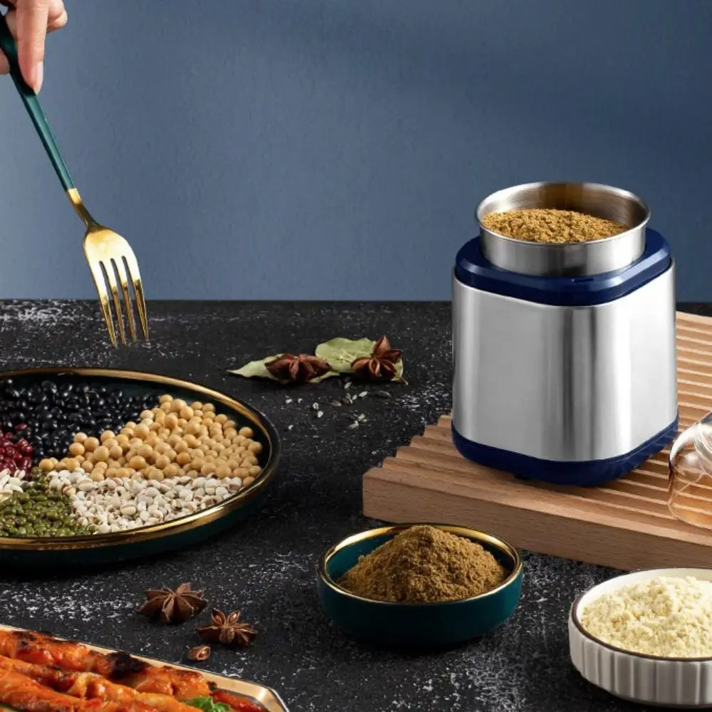 304 Stainless Steel Electric Coffee Grinder Rust-proof Press Type Electric Grains Mill Mini Grain Grinding Machine Seasoning
304 Stainless Steel Electric Coffee Grinder Rust-proof Press Type Electric Grains Mill Mini Grain Grinding Machine Seasoning