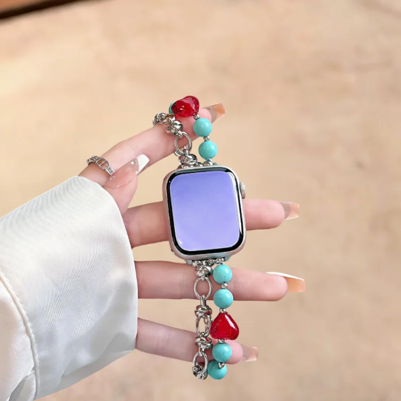 Retro luxury style watch strap compatible with iWatch watch strap 38mm 40mm 41mm 42mm 44mm 45mm 49mm fashionable handmade watch
Retro luxury style watch strap compatible with iWatch watch strap 38mm 40mm 41mm 42mm 44mm 45mm 49mm fashionable handmade watch