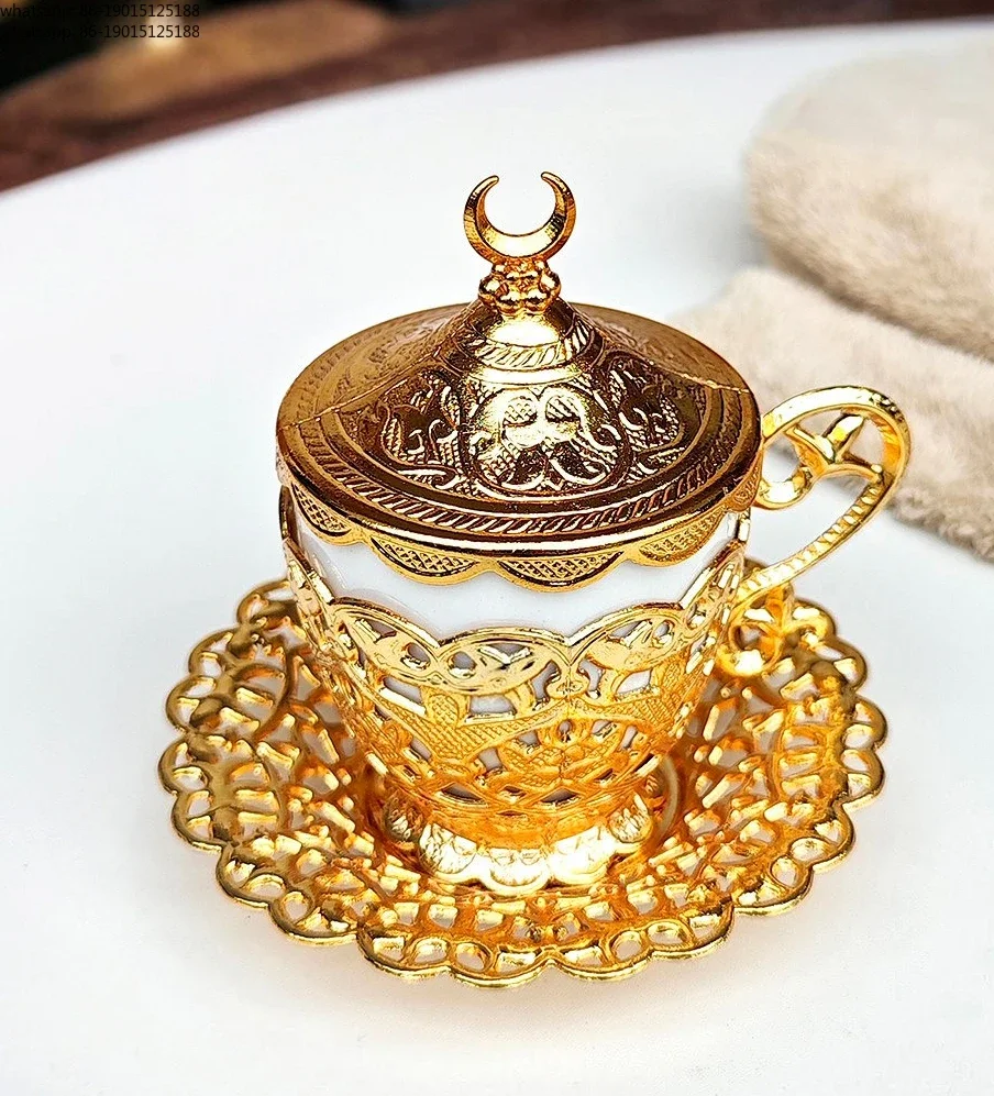 2026 new model Gold European coffee cup, silver niche high-end light luxury with cover 110ml
2026 new model Gold European coffee cup, silver niche high-end light luxury with cover 110ml