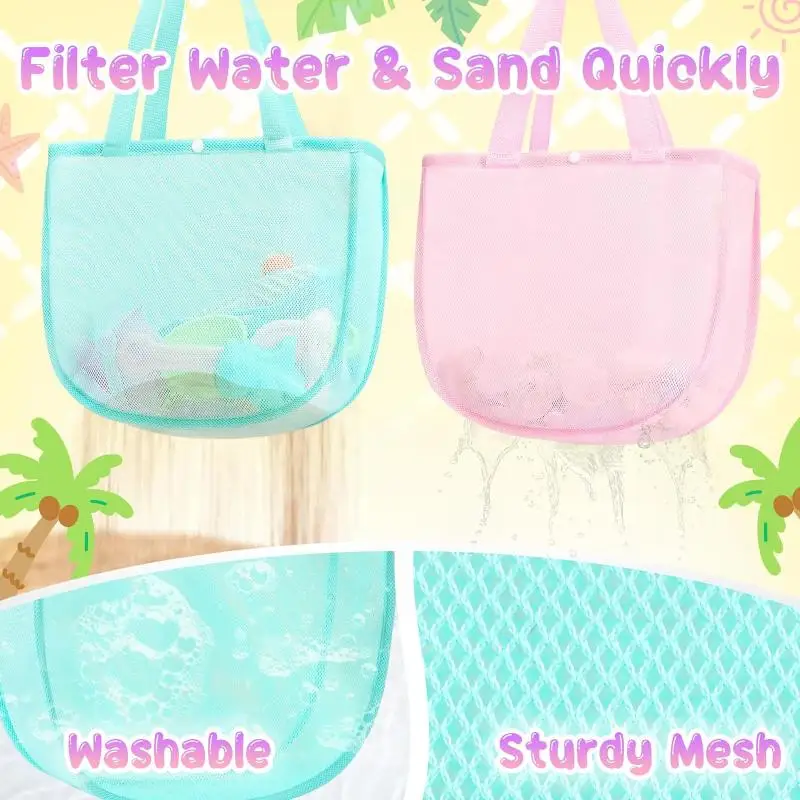 New 1Pcs Waterproof Sandproof Tote Pool Bag Mesh For Children Vacation Essentials Beach Accessories
New 1Pcs Waterproof Sandproof Tote Pool Bag Mesh For Children Vacation Essentials Beach Accessories