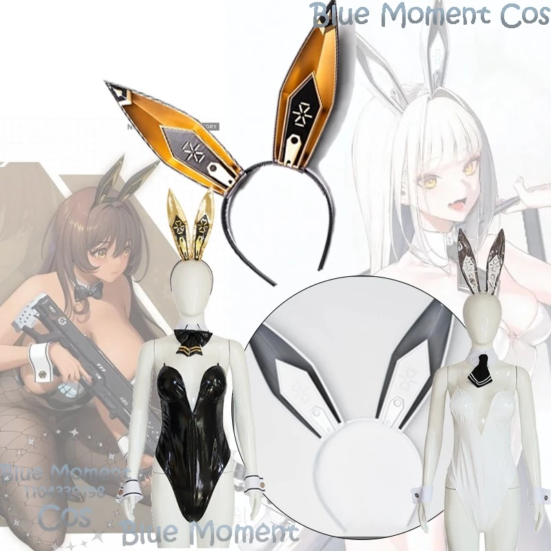 Blanc Noir Game NIKKE:The Goddess of Victory Cosplay Bunny Girl Black White Jumpsuit Rabbit Ear Headwear Girl Halloween Carnival
Blanc Noir Game NIKKE:The Goddess of Victory Cosplay Bunny Girl Black White Jumpsuit Rabbit Ear Headwear Girl Halloween Carnival