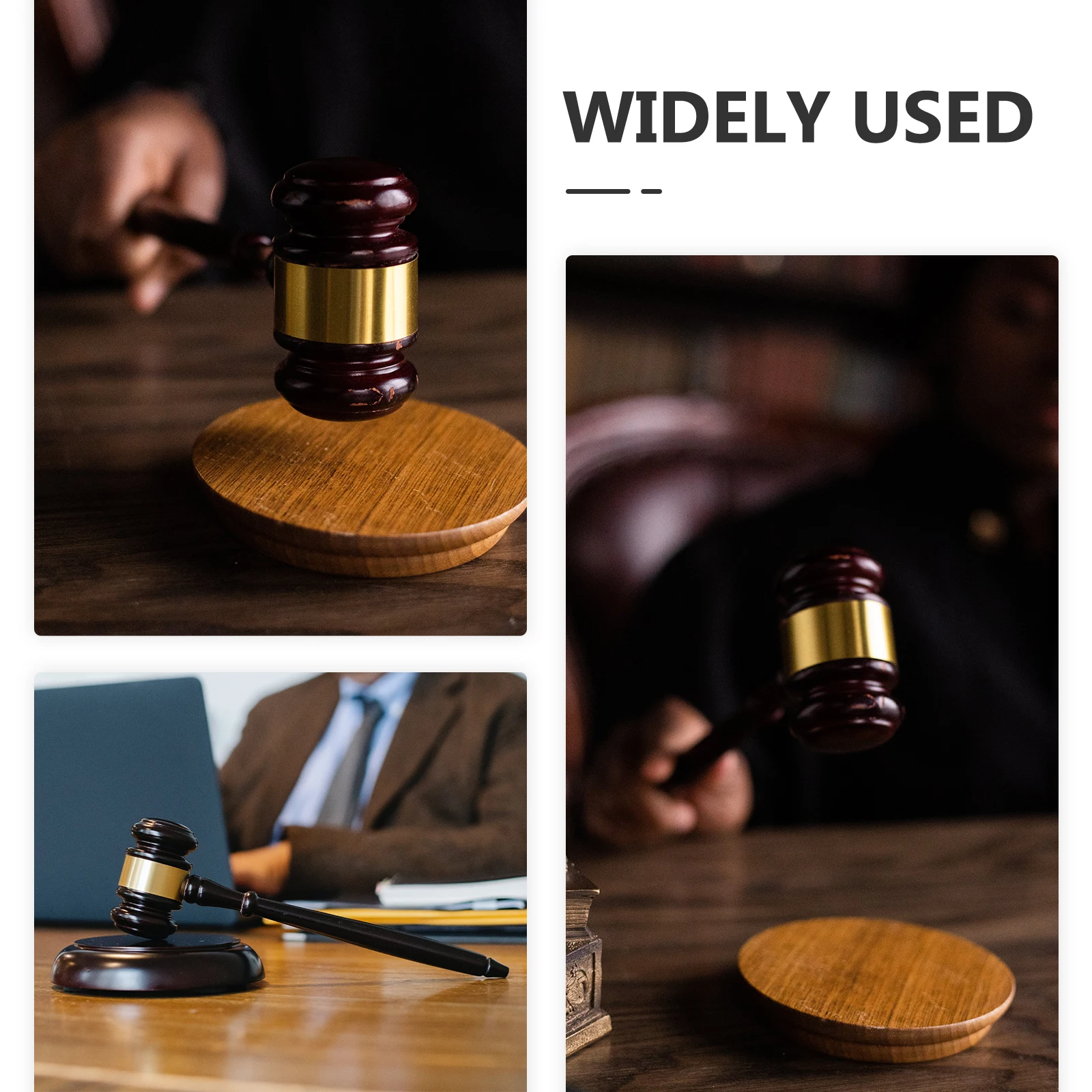 1Set Judge Gavel Wooden Hammer Solid Lightweight Practical Auction Hammer Portable Loud Clear Sound for Court Auction
1Set Judge Gavel Wooden Hammer Solid Lightweight Practical Auction Hammer Portable Loud Clear Sound for Court Auction