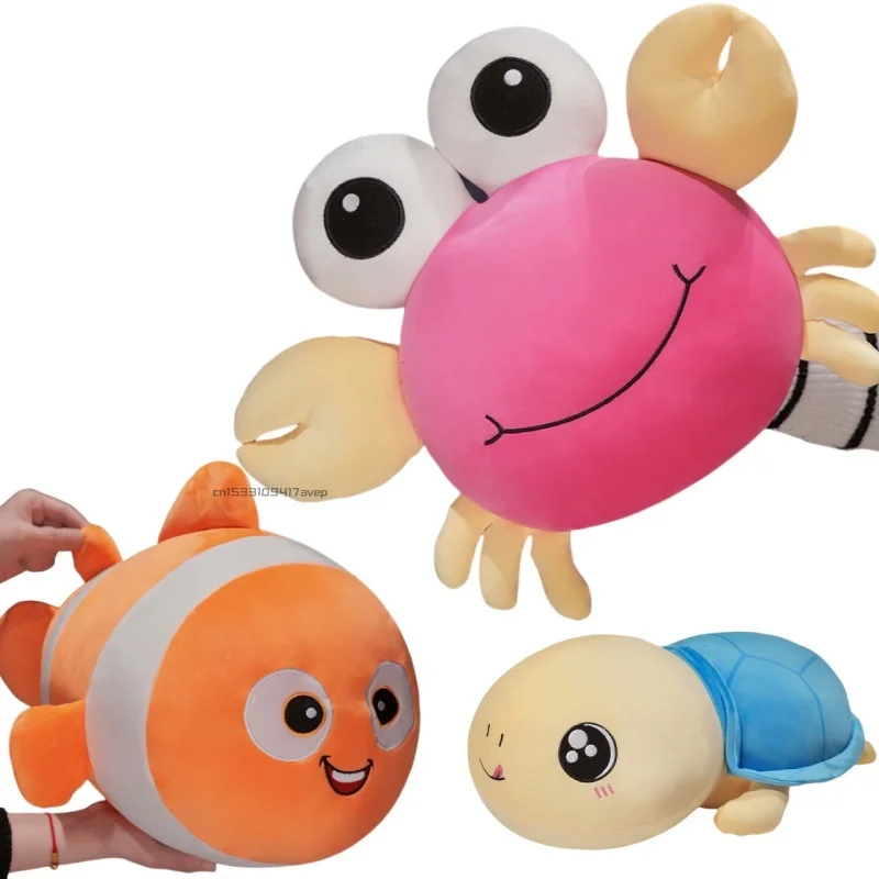 Super Cute Clownfish Pink Crab Plush Toy Stuffed Sea Turtle Plushie Sea Tortoise Doll Toys for Kid Birthday Present for Boy Girl
Super Cute Clownfish Pink Crab Plush Toy Stuffed Sea Turtle Plushie Sea Tortoise Doll Toys for Kid Birthday Present for Boy Girl