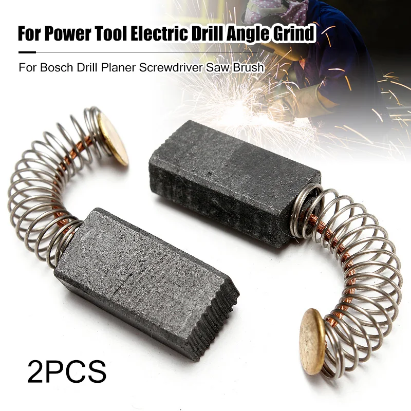 2Pcs/10Pcs 5x8x15.5mm Carbon Brushes Electric Motor Graphite Brush for Bosch Drill Screwdriver Saw Angle Grind Replacement
2Pcs/10Pcs 5x8x15.5mm Carbon Brushes Electric Motor Graphite Brush for Bosch Drill Screwdriver Saw Angle Grind Replacement
