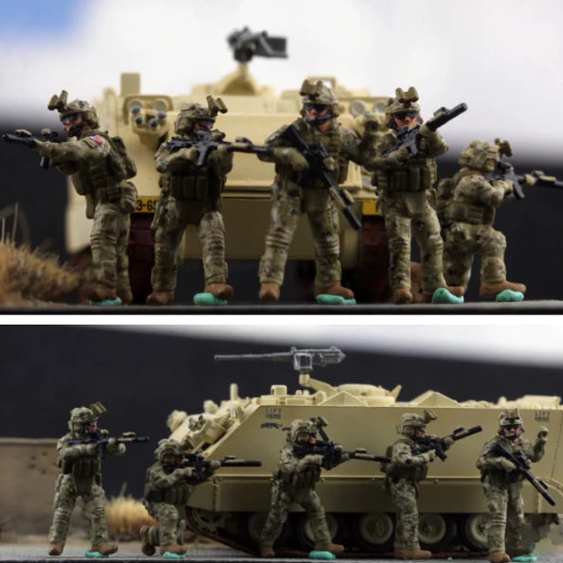 1:72 Scale Resin Material US Special Operations Soldiers 5 Suitable For Tank Helicopter Scenes Collectible Decorative Gifts
1:72 Scale Resin Material US Special Operations Soldiers 5 Suitable For Tank Helicopter Scenes Collectible Decorative Gifts
