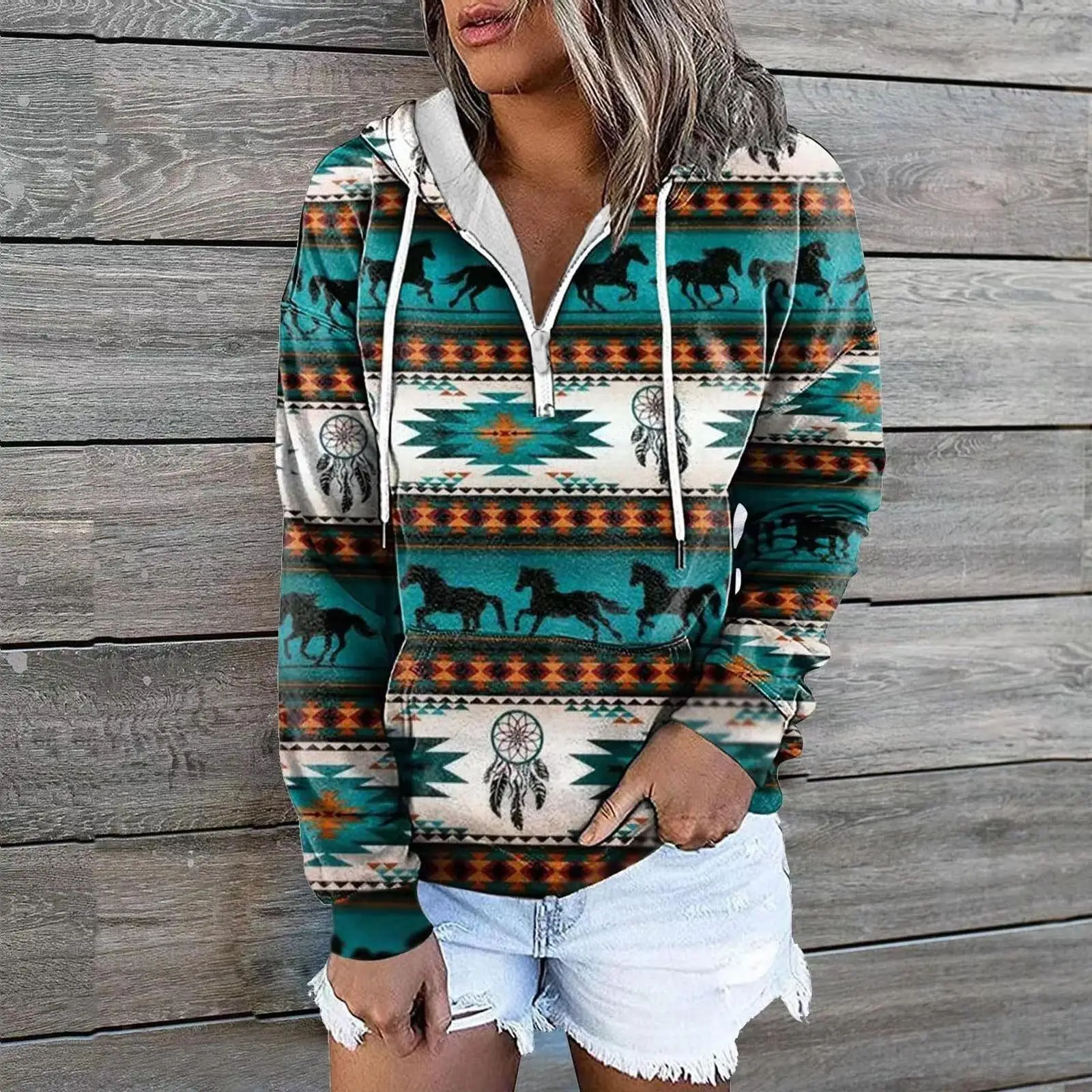 Printed Hooded Women's Pullover Sweatshirt Casual Comfortable Fit Fashionable Print Design Regular Sleeve Length Winter Wear
Printed Hooded Women's Pullover Sweatshirt Casual Comfortable Fit Fashionable Print Design Regular Sleeve Length Winter Wear