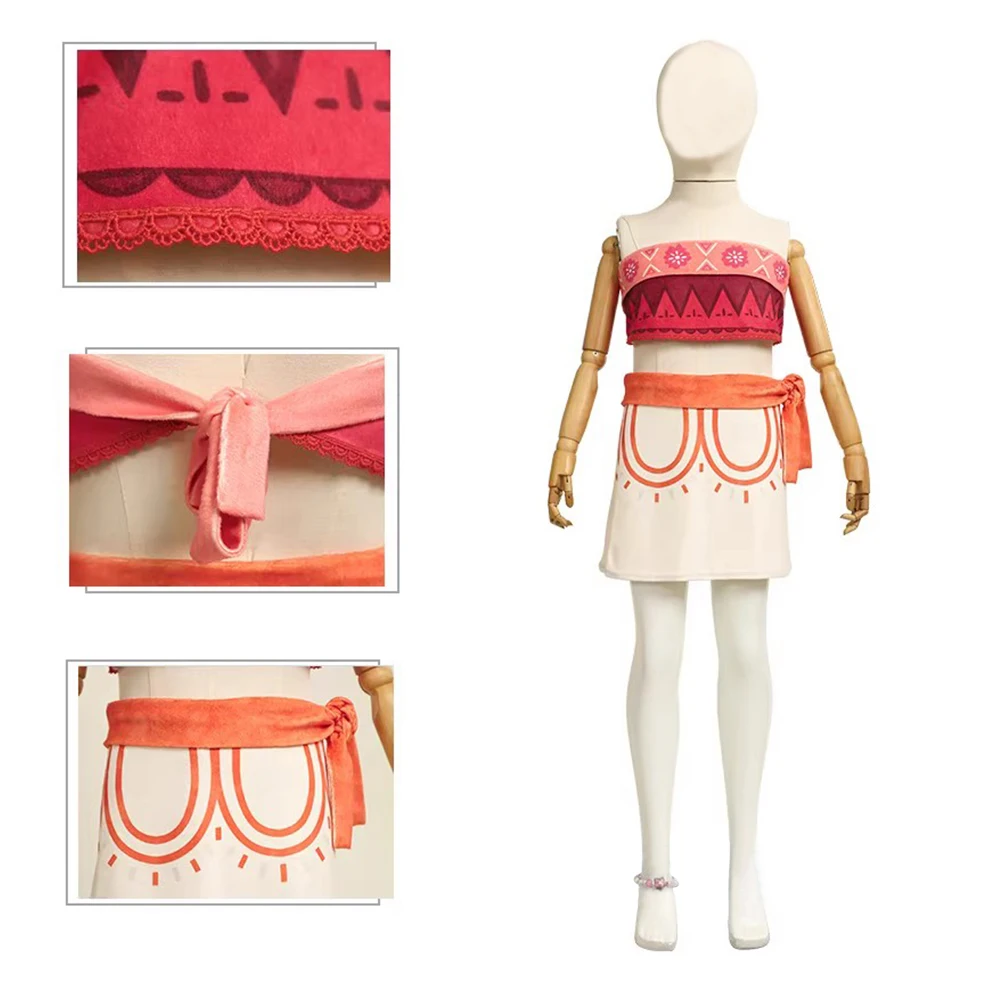 Simea Cosplay Costume Toddler Dress Moana's Sister Fancy Halloween Gifts for Kids Oufit
Simea Cosplay Costume Toddler Dress Moana's Sister Fancy Halloween Gifts for Kids Oufit