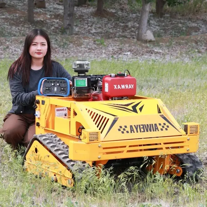 Customized EPA EURO5 Engine zero Turn Robot Rc Self Propelled Crawler Remote Control Lawn Mower for Golf Course
Customized EPA EURO5 Engine zero Turn Robot Rc Self Propelled Crawler Remote Control Lawn Mower for Golf Course