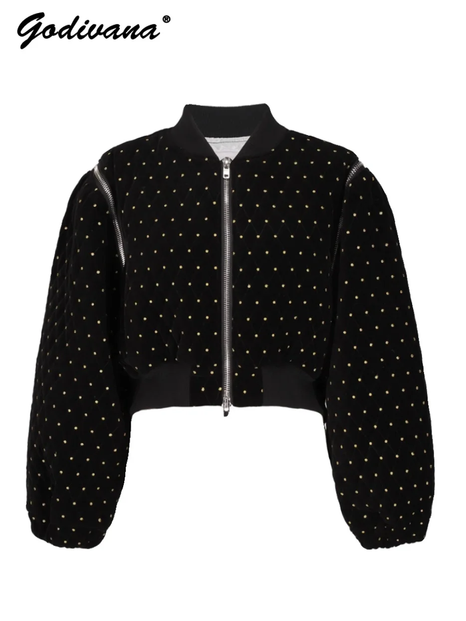 New Japanese Autumn and Winter Quilted Embroidered Cotton-padded Jacket Sweet Cool Women Removable Sleeve Vest Short Jacket Coat
New Japanese Autumn and Winter Quilted Embroidered Cotton-padded Jacket Sweet Cool Women Removable Sleeve Vest Short Jacket Coat