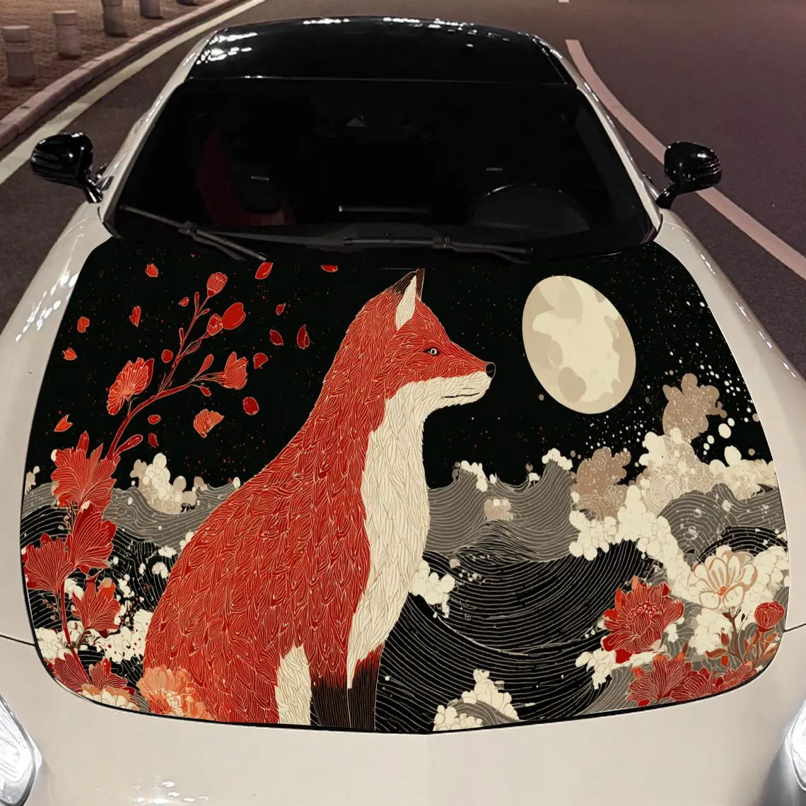 Retro Fox print,car hood stickers,PVC waterproof Self adhesive car hood sticker,car hood decoration protection stickers,Auto Acc
Retro Fox print,car hood stickers,PVC waterproof Self adhesive car hood sticker,car hood decoration protection stickers,Auto Acc
