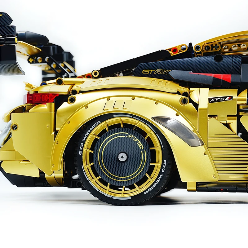 Metallic GULY 10640 MOC Technical Remote Control Sports Car Building Block Brick Assembly Model Children DIY Toys Christmas Gift
Metallic GULY 10640 MOC Technical Remote Control Sports Car Building Block Brick Assembly Model Children DIY Toys Christmas Gift