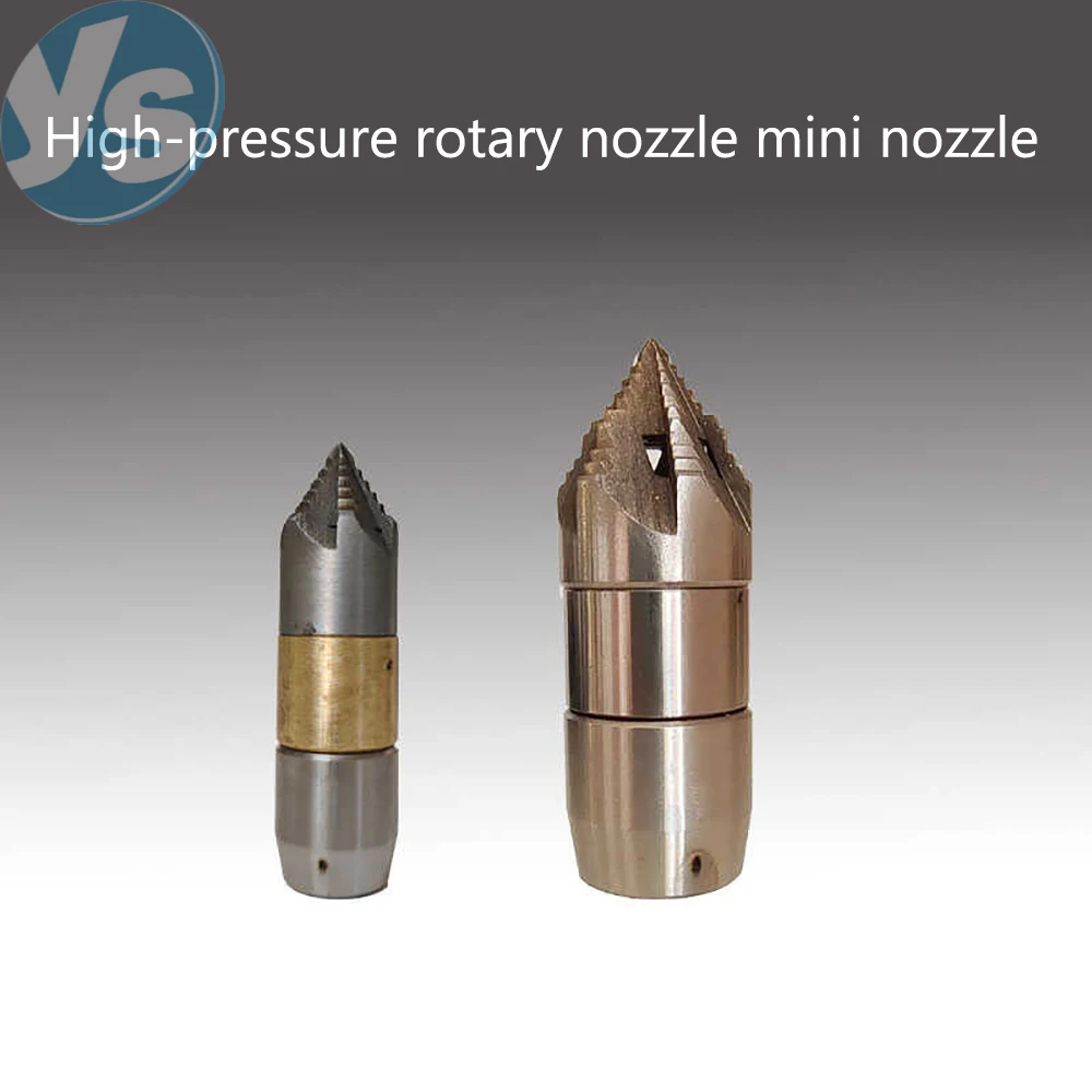 Stainless Steel Rotary Sewer Cleaning Nozzle with Serrated Tip High Pressure Pipe Drain Jet Nozzle for Pressure Washer
Stainless Steel Rotary Sewer Cleaning Nozzle with Serrated Tip High Pressure Pipe Drain Jet Nozzle for Pressure Washer