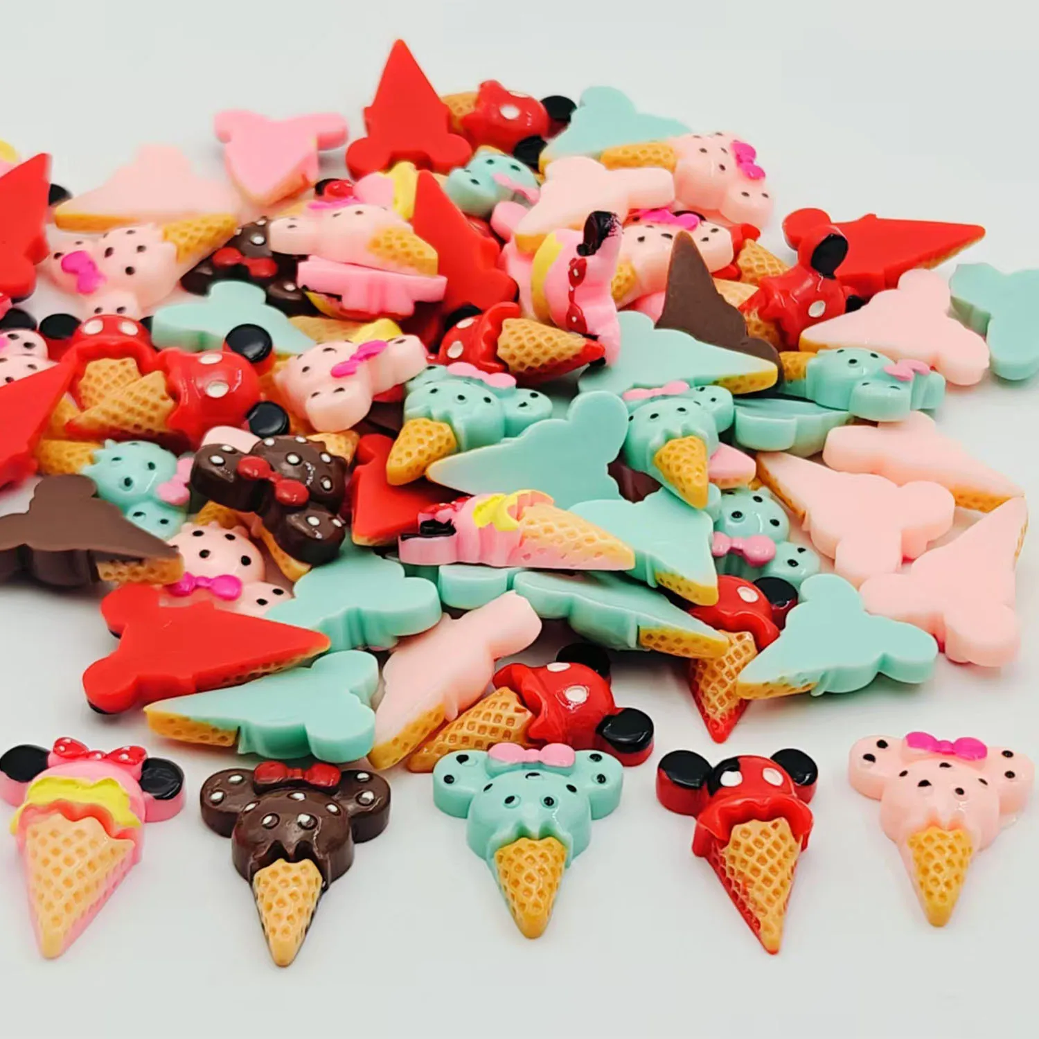 10-50 Pcs Ice Mini Cream Cute 3D Flat Back Resin Charms Mini Figurine Dollhouse Miniature Crafts DIY Phone Desktop Scene Model
10-50 Pcs Ice Mini Cream Cute 3D Flat Back Resin Charms Mini Figurine Dollhouse Miniature Crafts DIY Phone Desktop Scene Model