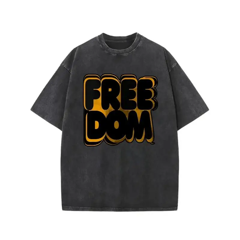 "Freedom T-Shirt for Women | Vintage Washed Motivational Graphic Tee | Retro Streetwear Top | Bold Statement Gift"
"Freedom T-Shirt for Women | Vintage Washed Motivational Graphic Tee | Retro Streetwear Top | Bold Statement Gift"