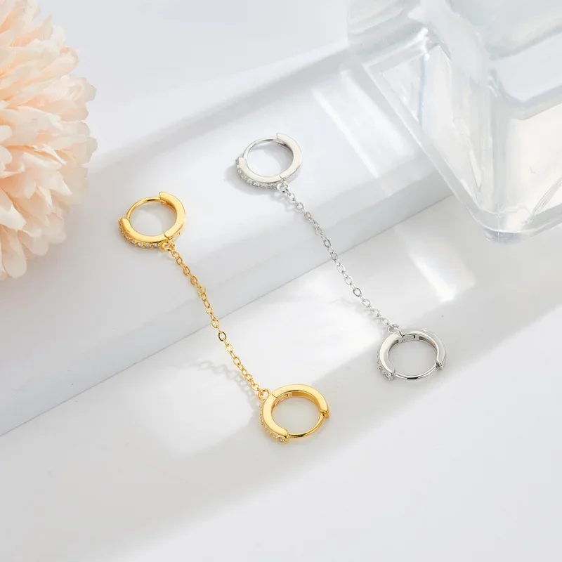 REETI 925 Sterling Silver Earrings Personality Chain Earrings For Women Gift earings Fashion Jewelry Gift
REETI 925 Sterling Silver Earrings Personality Chain Earrings For Women Gift earings Fashion Jewelry Gift
