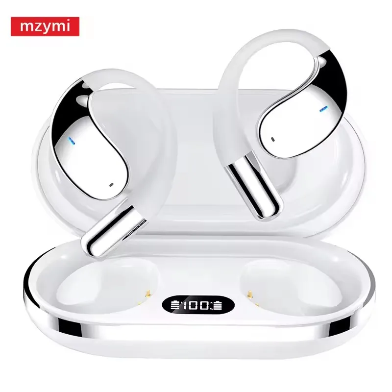 Mzymi Open Ear Headset Q39 Wireless Ear Hook Headphone Bluetooth5.4 HiFi Stereo Sport Digital Display Earphone for Android IOS
Mzymi Open Ear Headset Q39 Wireless Ear Hook Headphone Bluetooth5.4 HiFi Stereo Sport Digital Display Earphone for Android IOS