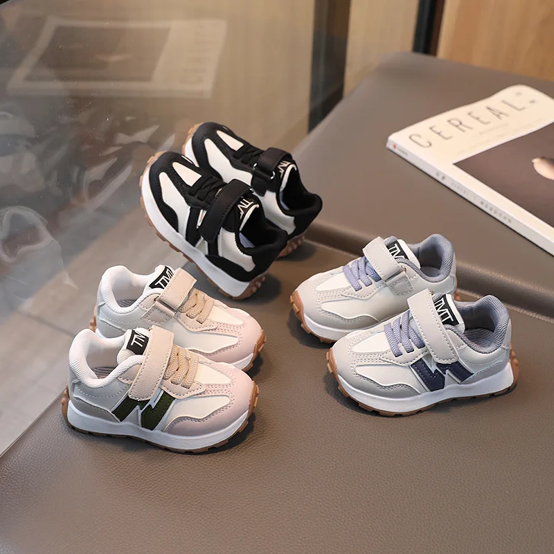 Children's Spring New Leather Upper Sneakers Kids Non-Slip Casual Shoes Boys Girls Soft Sole Students Tennis Toddler Sport Shoes
Children's Spring New Leather Upper Sneakers Kids Non-Slip Casual Shoes Boys Girls Soft Sole Students Tennis Toddler Sport Shoes
