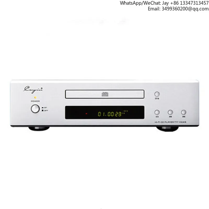 Ca-yin MT-CD45 CD Player CS4398 DAC Chip Optical Coaxial Digital Output CD Turntable Only RCA Analog Output
Ca-yin MT-CD45 CD Player CS4398 DAC Chip Optical Coaxial Digital Output CD Turntable Only RCA Analog Output