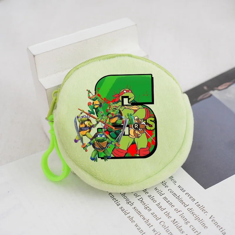 Teenage Mutant Ninja Turtles Purse Cartoon Letter A-Z Print Zipper Wallet Fashion Boys Mini Headphones Bag Kids Birthday Gift
Teenage Mutant Ninja Turtles Purse Cartoon Letter A-Z Print Zipper Wallet Fashion Boys Mini Headphones Bag Kids Birthday Gift