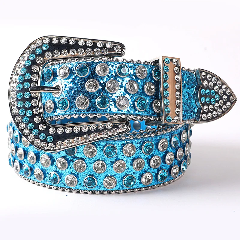 italian brand designer blue belts for men fashion party nightclub diamond studded belt soft leather rhinestone waistband strapon
italian brand designer blue belts for men fashion party nightclub diamond studded belt soft leather rhinestone waistband strapon