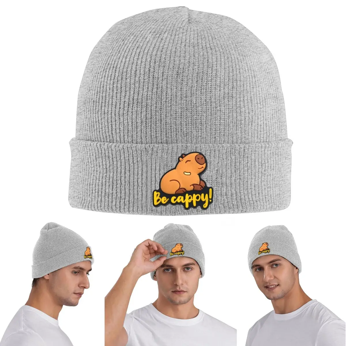 Милая теплая вязаная шапка с капибарой Be Cappy, зимняя вязаная шапка с капюшоном, шапочки Skullies, шапки в стиле хип-хоп для унисекс
Милая теплая вязаная шапка с капибарой Be Cappy, зимняя вязаная шапка с капюшоном, шапочки Skullies, шапки в стиле хип-хоп для унисекс
