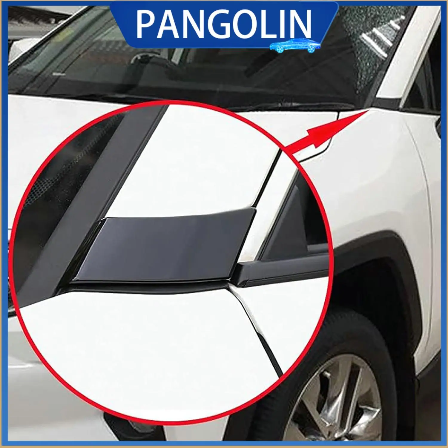PANGOLIN 2Pcs A-Pillar Front Triangle Molding Trim Cover For Toyota RAV4 2019-2022 Car Decor Scratch Protection Upgrade
PANGOLIN 2Pcs A-Pillar Front Triangle Molding Trim Cover For Toyota RAV4 2019-2022 Car Decor Scratch Protection Upgrade