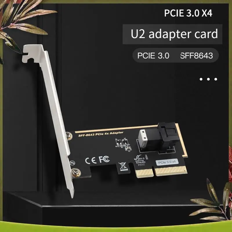 Новый адаптер PCIE3.0X4 Tou2 Интерфейс SFF8639 U2 Плата адаптера твердотельного накопителя Интерфейсная плата адаптера SFF8639
Новый адаптер PCIE3.0X4 Tou2 Интерфейс SFF8639 U2 Плата адаптера твердотельного накопителя Интерфейсная плата адаптера SFF8639