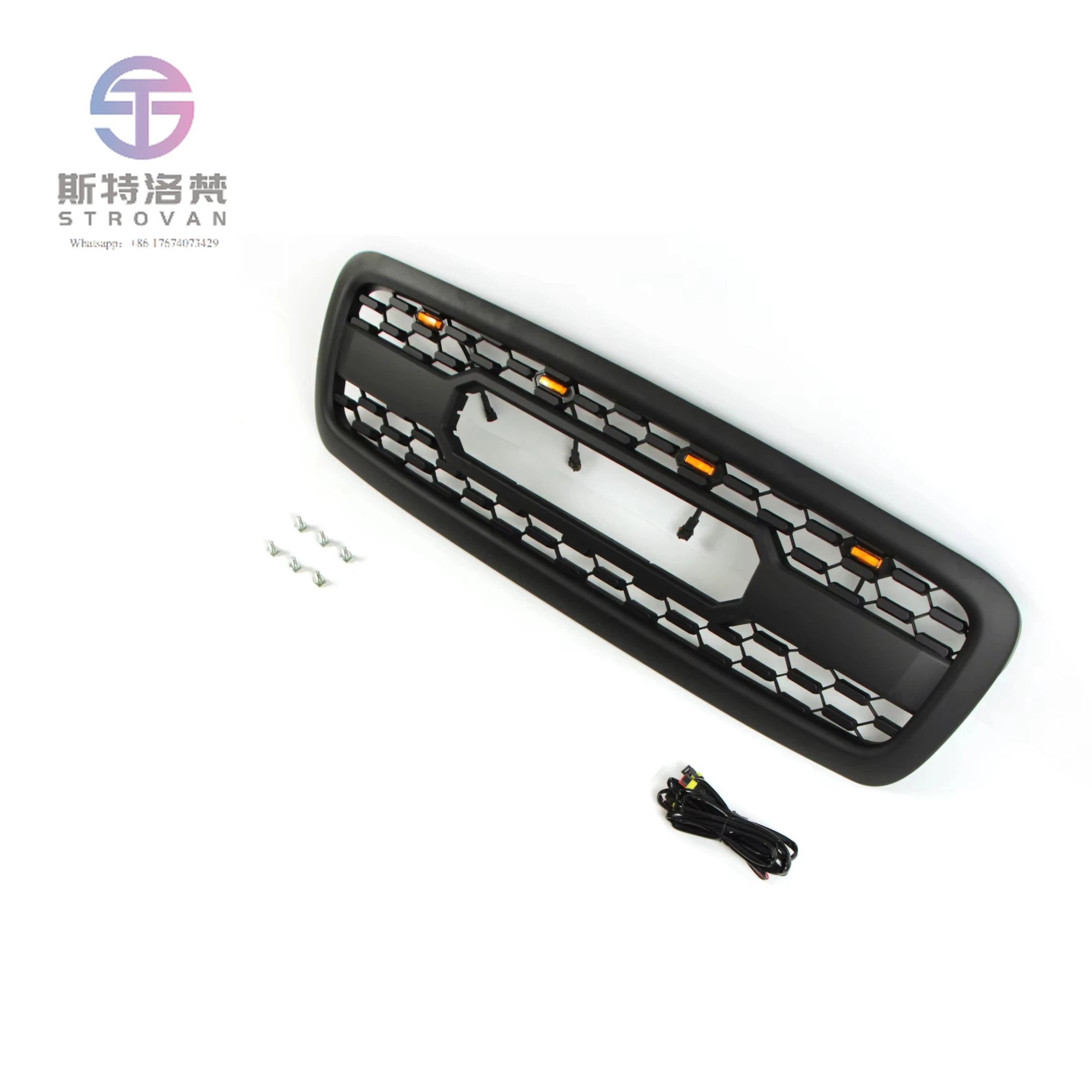 Factory Hot Sales Car Mesh Front Grille With Led Light Fit for Sequoia 2001-2004
Factory Hot Sales Car Mesh Front Grille With Led Light Fit for Sequoia 2001-2004
