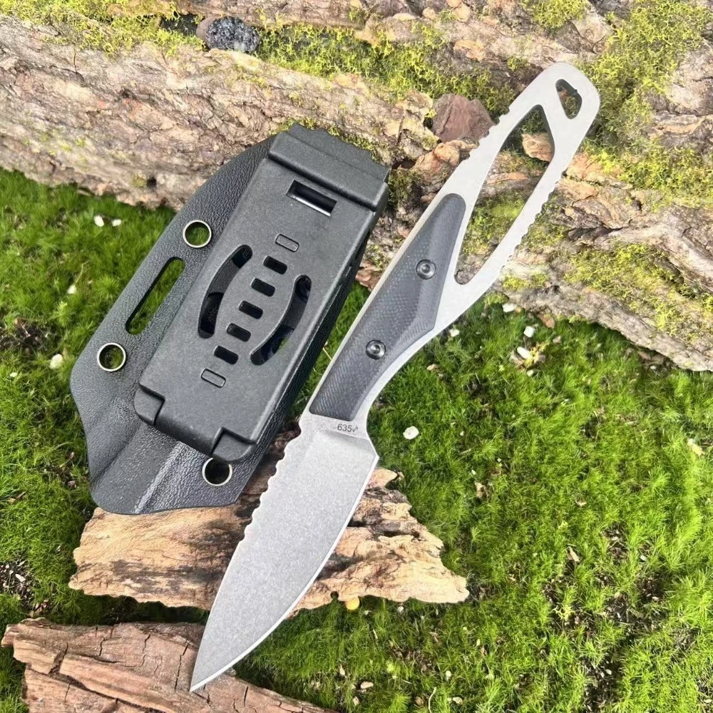 Top Quality 635 Hunting Fixed Knife 440C Blade G10 Handle Steak Knives Outdoor EDC Camping Jungle Knives Cutting Tool
Top Quality 635 Hunting Fixed Knife 440C Blade G10 Handle Steak Knives Outdoor EDC Camping Jungle Knives Cutting Tool