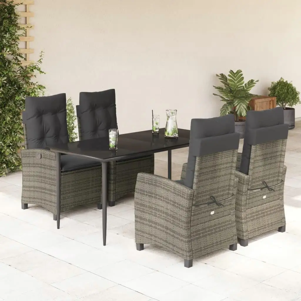 Elegant Black Garden Dining Set Outdoor Furniture Patio Table and Chairs Comfortable Dining Experience
Elegant Black Garden Dining Set Outdoor Furniture Patio Table and Chairs Comfortable Dining Experience