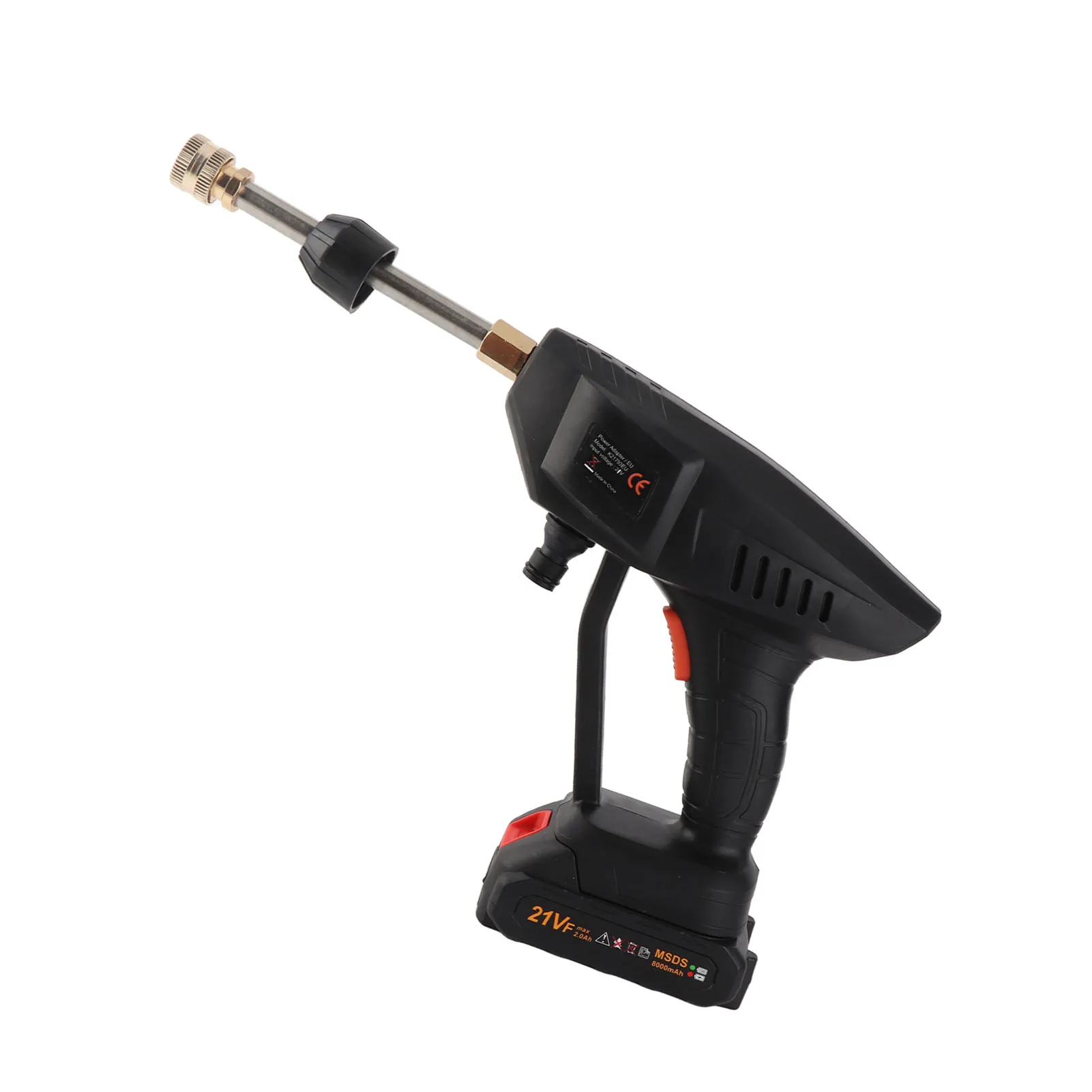 Портативная беспроводная автомойка высокого давления (120 фунтов на квадратный дюйм), насадка 6 в 1, для полива сада/мойки автомобилей/бытовой уборки - прочный
Портативная беспроводная автомойка высокого давления (120 фунтов на квадратный дюйм), насадка 6 в 1, для полива сада/мойки автомобилей/бытовой уборки - прочный