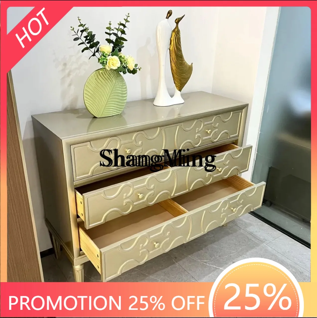 CL living room solid wood six-bucket cabinet entry foyer decorative locker multi-functional storage cabinet
CL living room solid wood six-bucket cabinet entry foyer decorative locker multi-functional storage cabinet