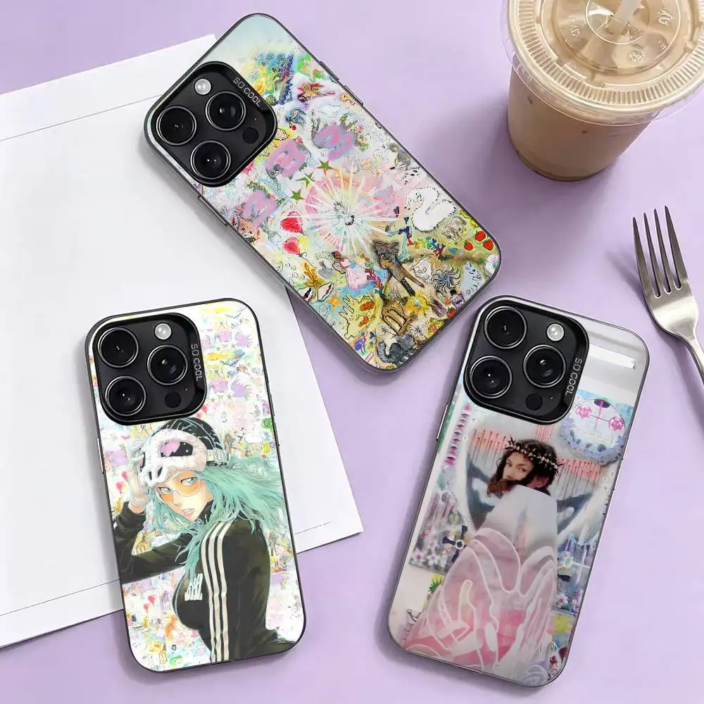 b-Bladee Rapper Singer Album Phone Case For iPhone 17,16,15,14,13,12,11 Plus,Pro Max,XS,Colored Silver Plated Inside Cover
b-Bladee Rapper Singer Album Phone Case For iPhone 17,16,15,14,13,12,11 Plus,Pro Max,XS,Colored Silver Plated Inside Cover