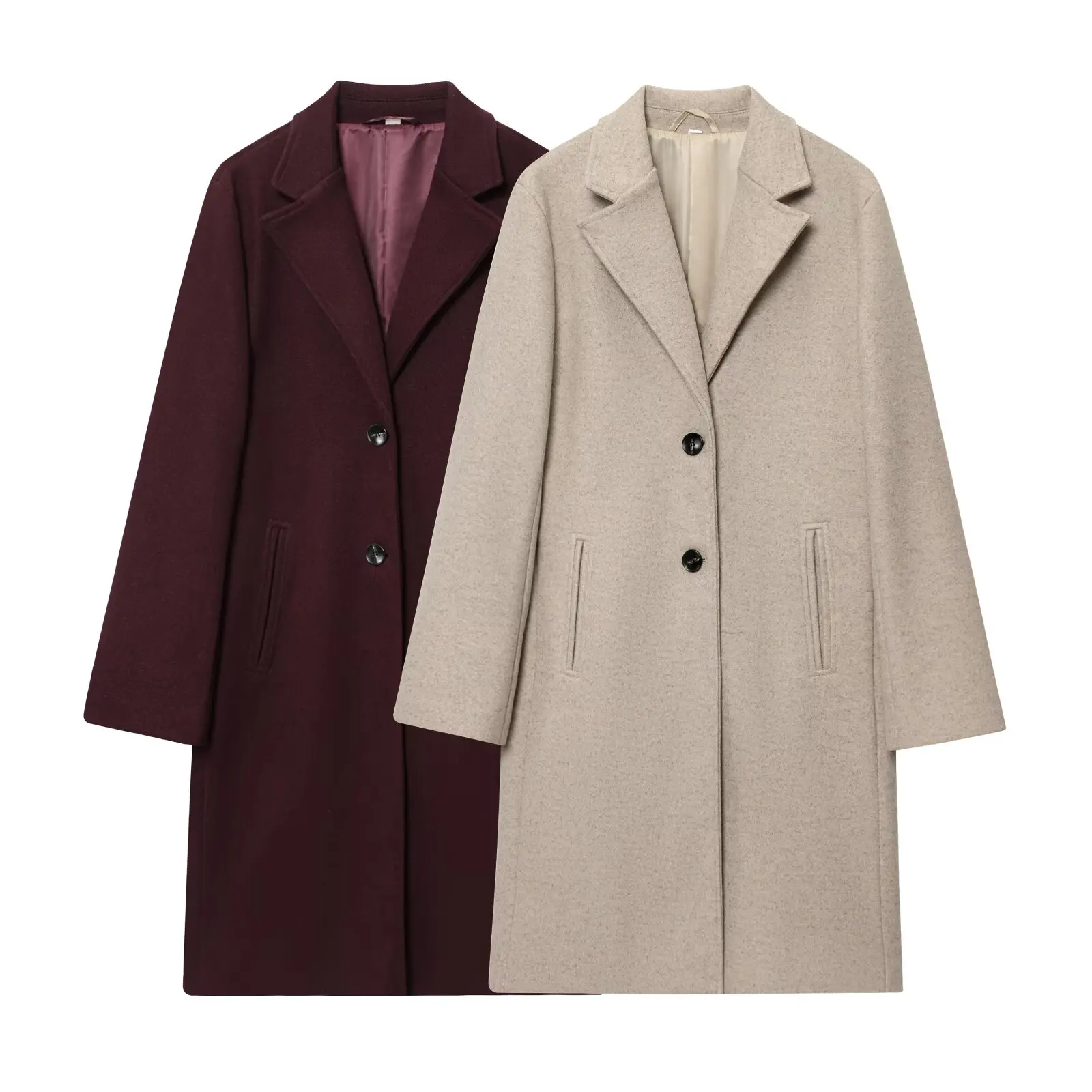 2025 WOMAN Fashion European and American Style Autumn New Button Long Coat Joker Lapel Coat Outerwear Mujer
2025 WOMAN Fashion European and American Style Autumn New Button Long Coat Joker Lapel Coat Outerwear Mujer