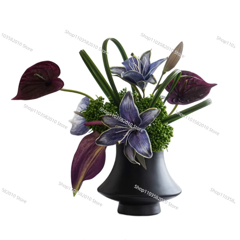 Ceramic Vase, Simulated Floral Arrangement, Indoor, Artificial Green Plant Flowerpot, Wedding Decoration, Tea Table Zen Ornament
Ceramic Vase, Simulated Floral Arrangement, Indoor, Artificial Green Plant Flowerpot, Wedding Decoration, Tea Table Zen Ornament