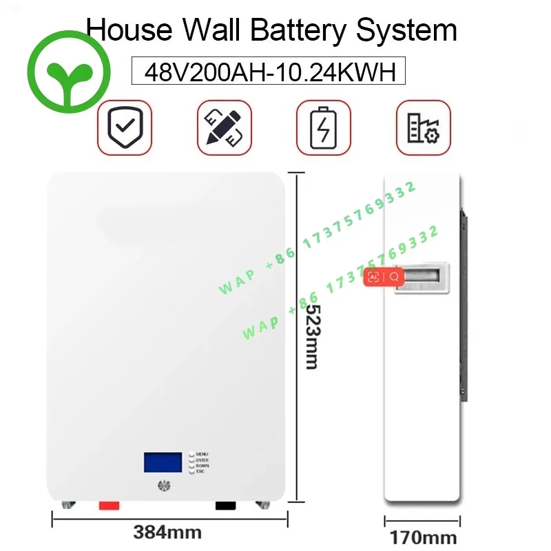 【Popular】115Kwh 51.2V 300Ah Home Energy Storage Solution For On-grid Lifepo4 Powerwall And Off-grid LiFePO4 System For Ho
【Popular】115Kwh 51.2V 300Ah Home Energy Storage Solution For On-grid Lifepo4 Powerwall And Off-grid LiFePO4 System For Ho