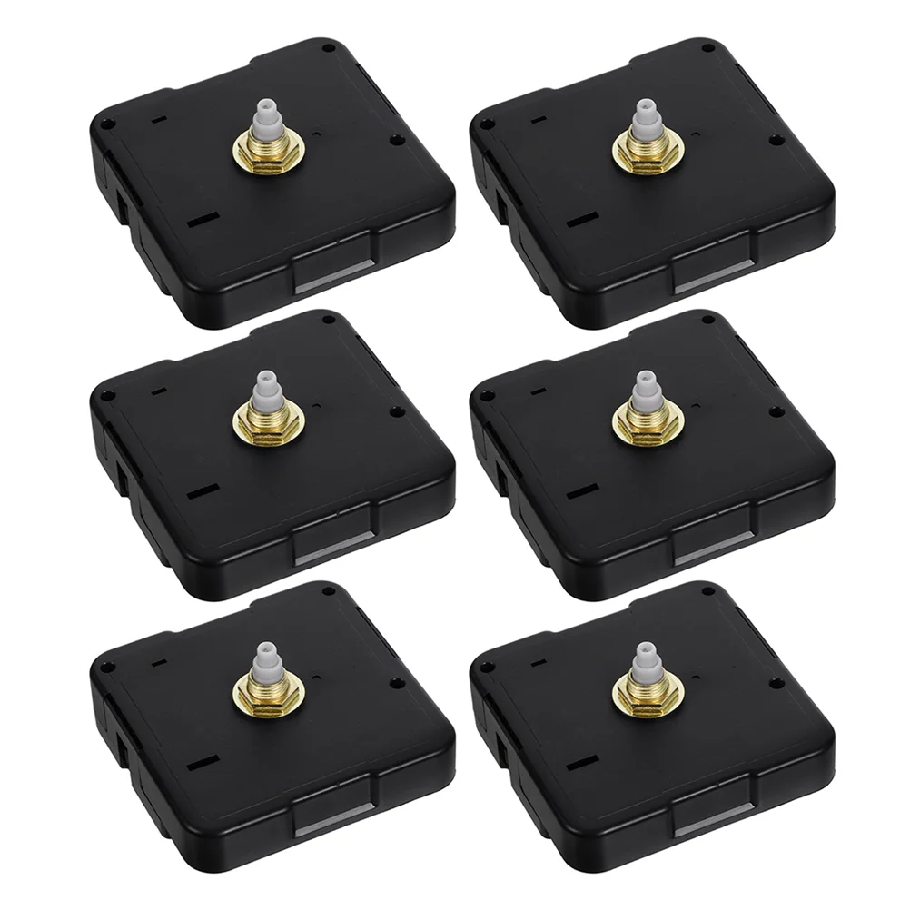 6pcs Quartz Movement Mute Black Clock Repair Mechanism Wall Clock Repair Kit Replacement Motor Compact Sturdy Parts
6pcs Quartz Movement Mute Black Clock Repair Mechanism Wall Clock Repair Kit Replacement Motor Compact Sturdy Parts