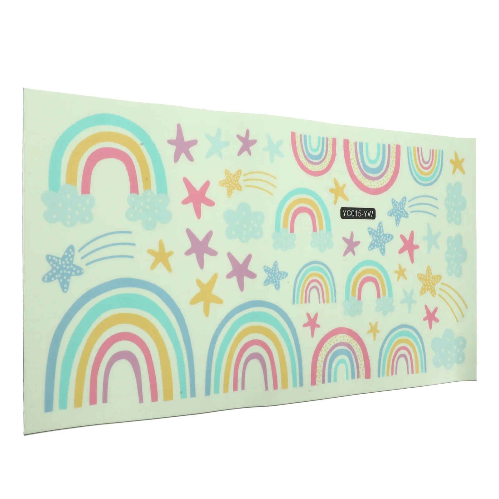 1 Sheet Night Luminous DIY Stars Clouds Rainbow Wall Stickers Glow in The Dark Decals for Bedroom Living Room Kids Decor
1 Sheet Night Luminous DIY Stars Clouds Rainbow Wall Stickers Glow in The Dark Decals for Bedroom Living Room Kids Decor
