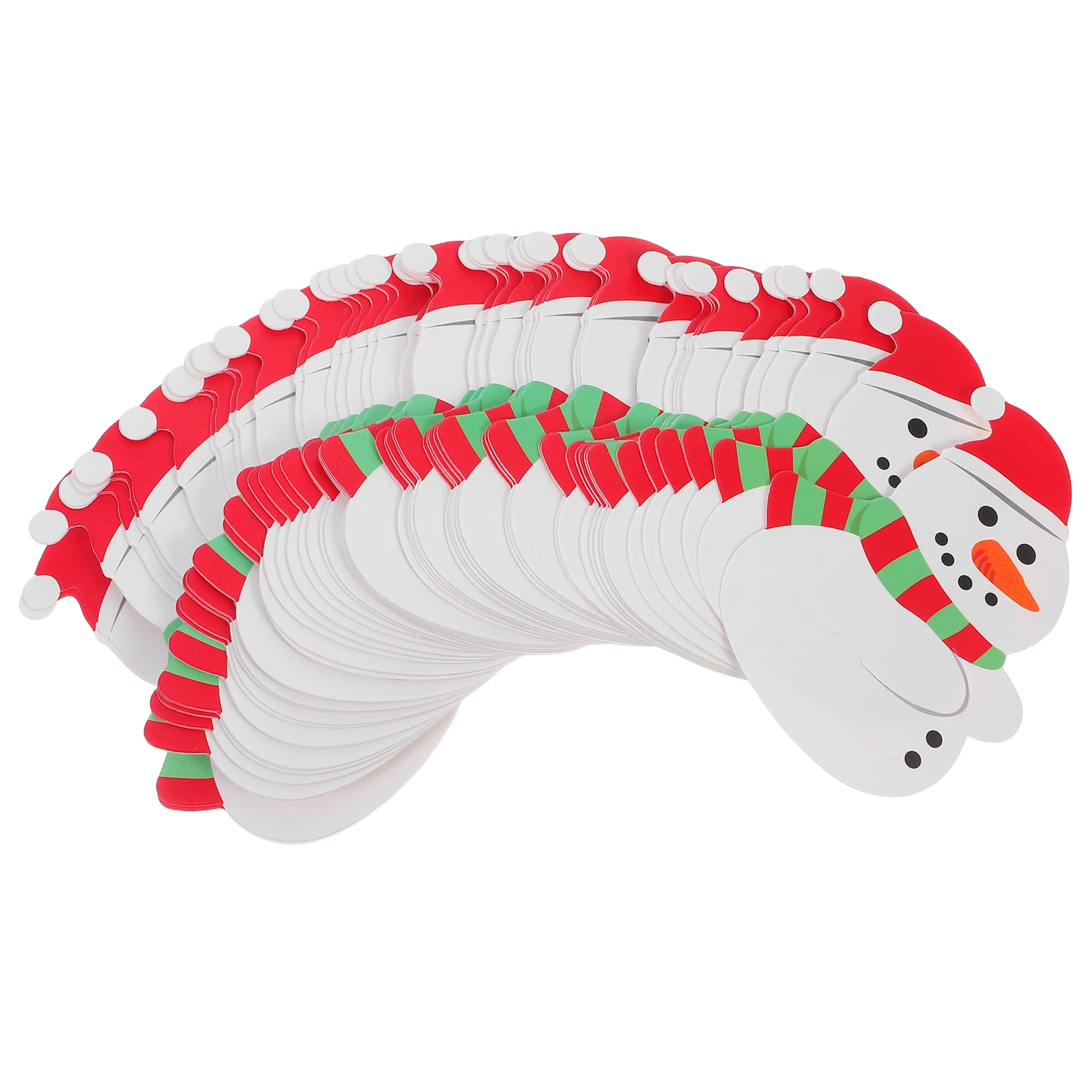 100 Pcs Decorate Snowman Lollipop Card Party Supplies Paper DIY Candy Decoration Cards
100 Pcs Decorate Snowman Lollipop Card Party Supplies Paper DIY Candy Decoration Cards