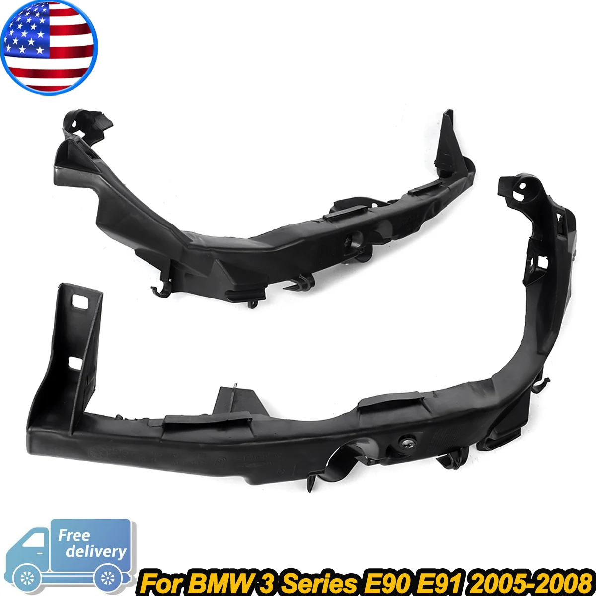 2PCS Headlight Support Frames Front Left & Right for BMW E90 E91 328i 335i 325i 51647116707
2PCS Headlight Support Frames Front Left & Right for BMW E90 E91 328i 335i 325i 51647116707