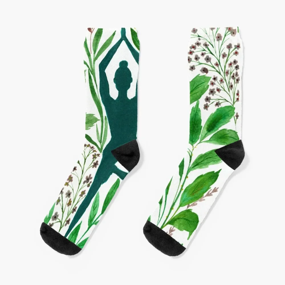 Yoga Tree Pose Watercolor painting Socks Children's colored winter Designer Man Socks Women's
Yoga Tree Pose Watercolor painting Socks Children's colored winter Designer Man Socks Women's