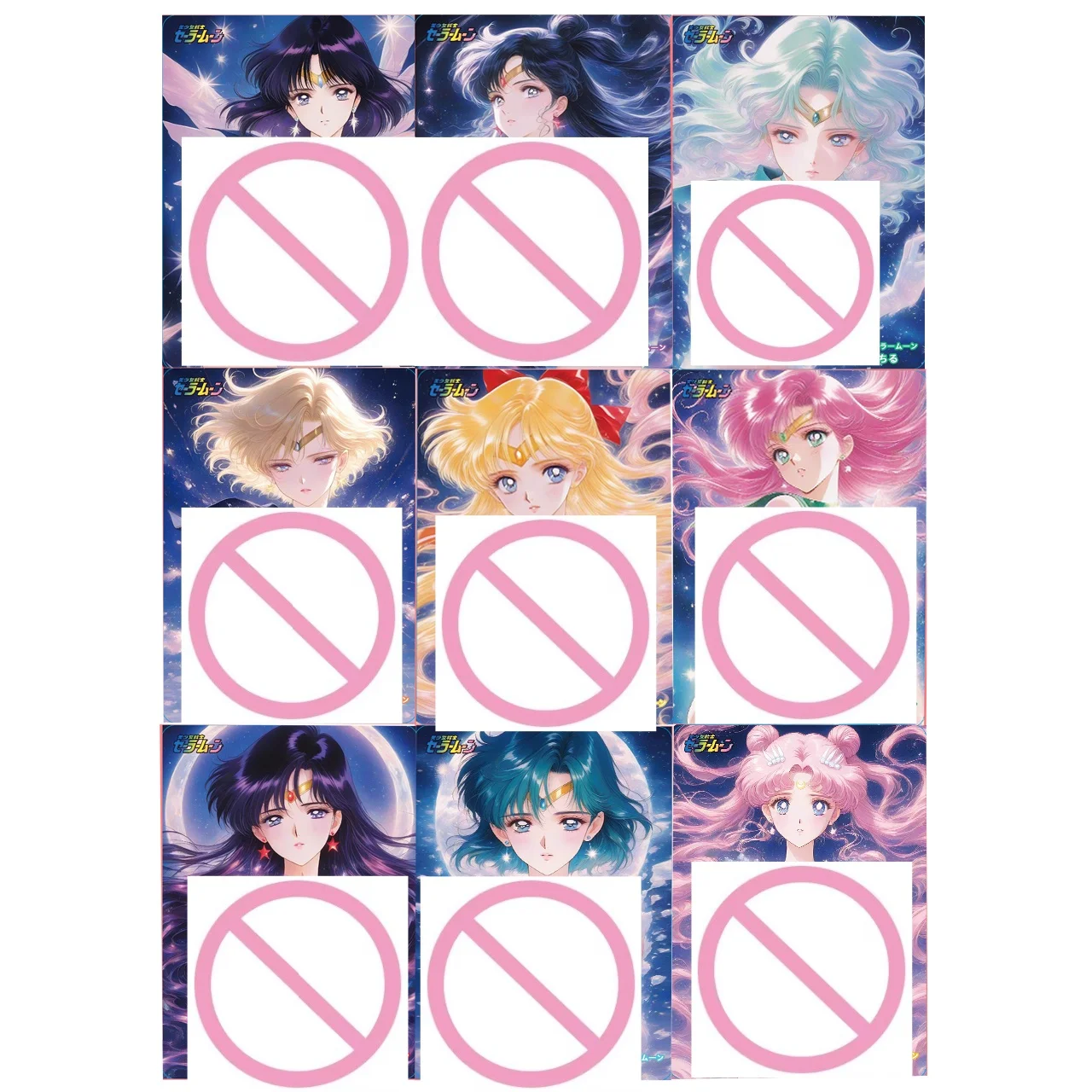 9pcs Sailor Moon Tsukino Usagi Mizuno Ami ACG Goddess Card Folding Glitter Hino Rei Kino Makoto Aino Minako Anime Card Toy Gift
9pcs Sailor Moon Tsukino Usagi Mizuno Ami ACG Goddess Card Folding Glitter Hino Rei Kino Makoto Aino Minako Anime Card Toy Gift