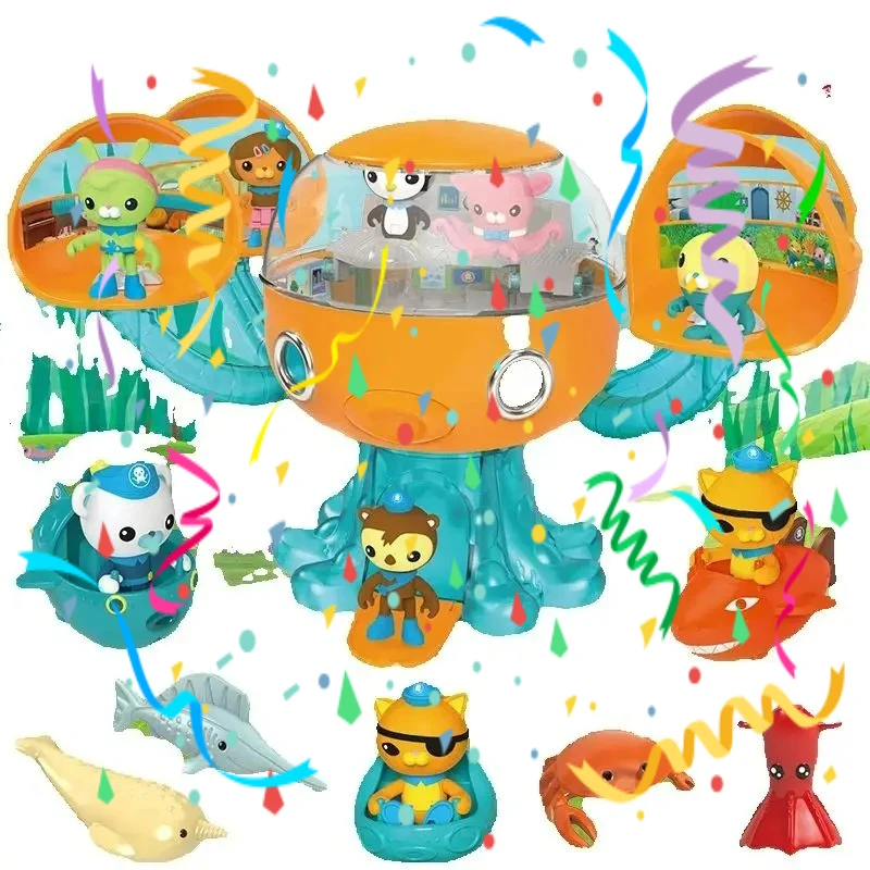 Genuine Octonuts Movie Octopod Fort Toy Barnacles Kwazii Peso Dashi Action Figure Castle Set Rescue Ship Toy Gift For Children
Genuine Octonuts Movie Octopod Fort Toy Barnacles Kwazii Peso Dashi Action Figure Castle Set Rescue Ship Toy Gift For Children